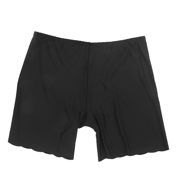 Kvinde Slip Shorts Strækbar Letvægts Anti Chafing Kvinde Leggings til Under KjoleSort M