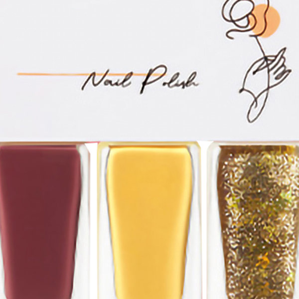 3-pack Vattenbaserat nagellackset för kvinnor, lätt att skala av, snabbtorkande nagellack för dejting, halloweenfest T01
