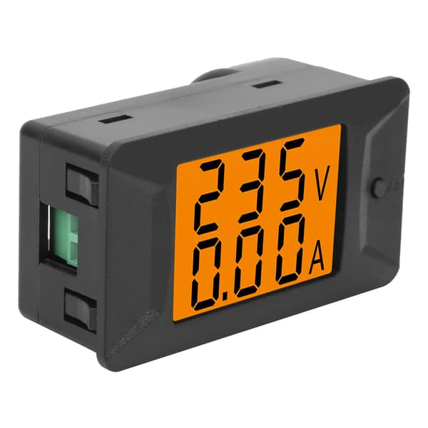 PZEM‑026 AC 40‑400V 100A Dobbelt Digitalt Spændings-Ampere Panelmeter Amperemeter Voltmeter 110‑220V