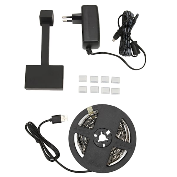 RGB TV-baggrundsbelysningsstrimler App-styring Dynamisk belysning WiFi TV LED-baggrundsbelysning med 1080P-kamera til 55-65in TV EU-stik