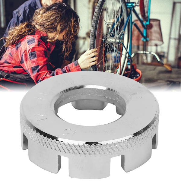 4 stk 8 åbninger krom molybdæn stål cykel eger skruenøgle Hjulbygning Wire Justeringsværktøj Cykel tilbehør