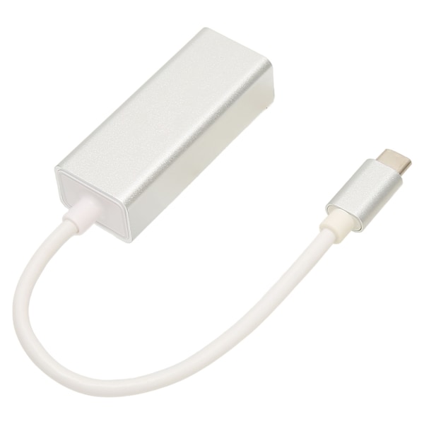 USB C till Ethernet-adapter 10M 100M 1000M USB3.0 Hub Typ C till RJ45 Nätverkskabelgränssnitt Trådbundet nätverkskort Adapter