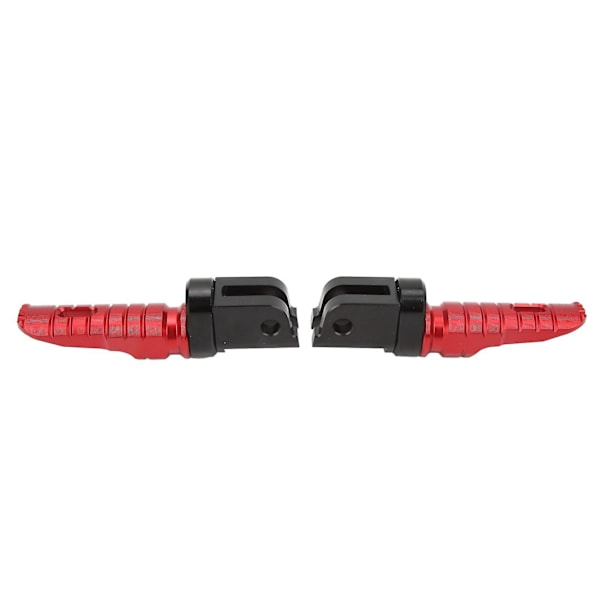 2 stk. Motorcykel Forreste Fodhviler CNC T6063 Aluminium Legering Erstatning for Benelli Leoncino 500 800 Rød