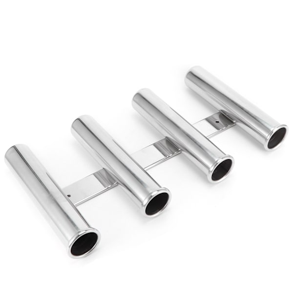 Fiske stang holder 4 rør stativer lodret monteret rustfrit stål hardware til marine yacht båd