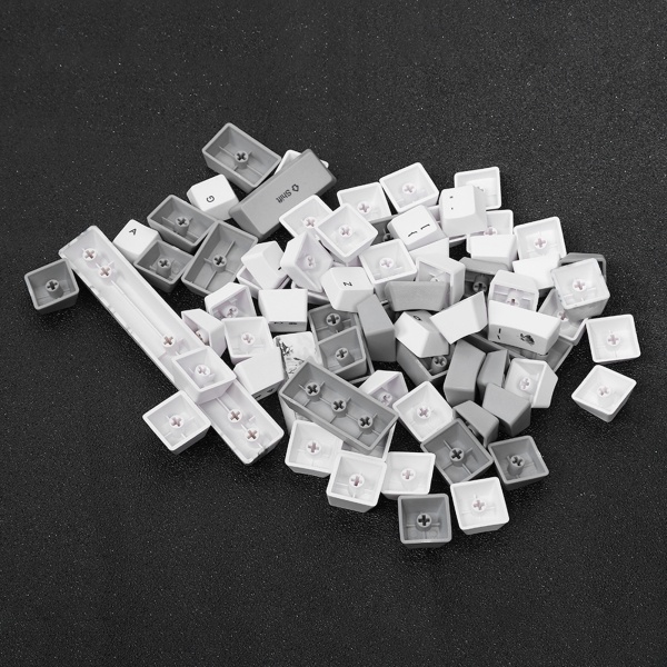 73 PC'er Sublimation Keycaps PBT mekanisk tastatur tilbehør PC dele med sødt mønster (6064 Motiv d'encre)