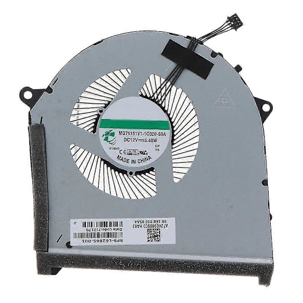 Til Omen 17-cb 17-cb0030nr Cb0070nr 17t-cb0000 Tyk Cpu Gpu Køleventilator