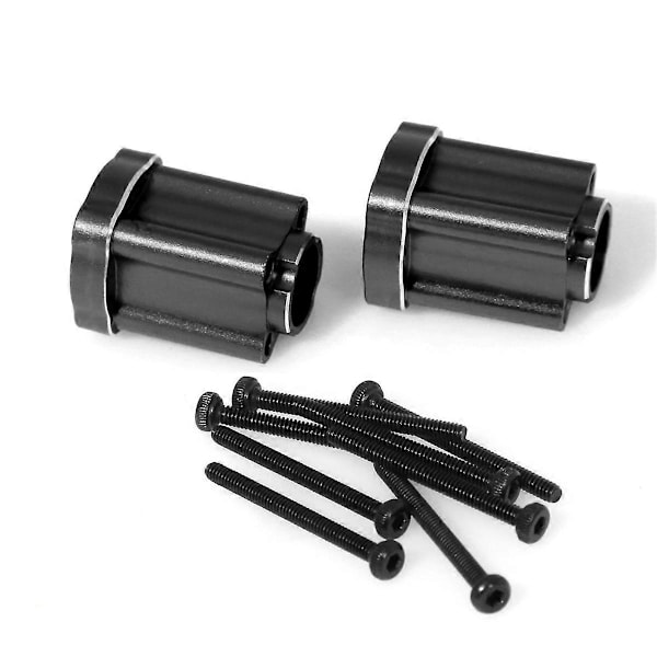 RC Bil Uppgradering Bakre Kopp Kit för 1/18 Mini Truck Svart