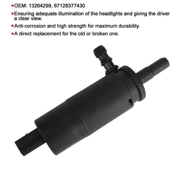 Frontlyktspylerdyse trykksylinder passer for E46 E90 X5 13264299
