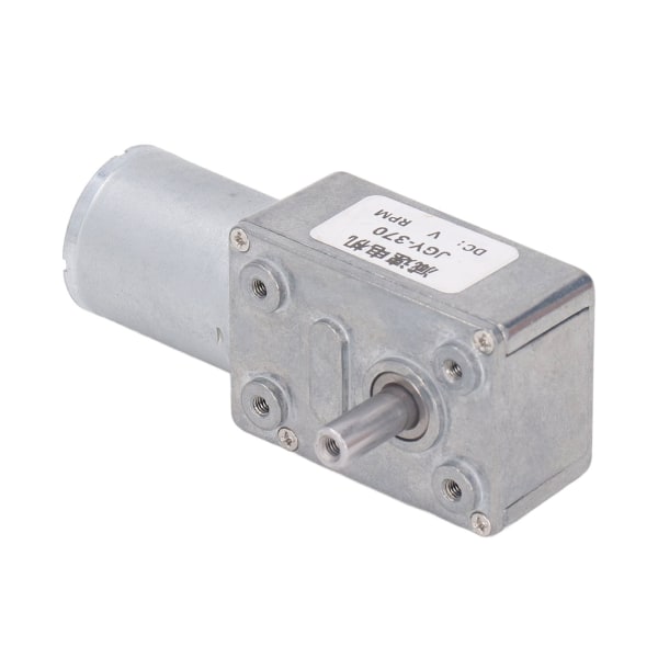 12V DC-vaihdemoottori 12mm Yksiakselinen Itselukittuva Käännettävä Matoruuvi Nopeudenvaihdemoottori 4‑25KG.CM 3RPM