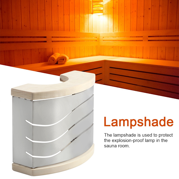 Ångrum Bastu Rum Tillbehör Lampskärm Bastu Ljus Lampskärm Cover