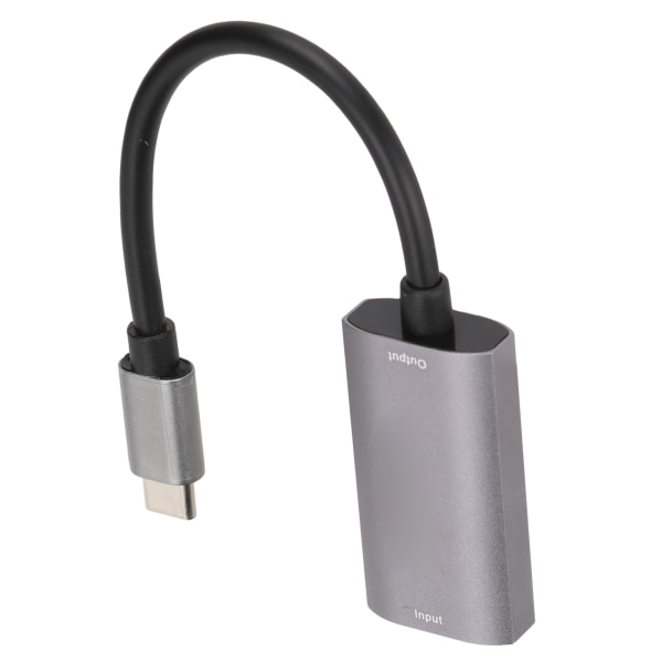 USB C till HD Multimedia Interface Portabelt videoinspelningskort 4K-ingång Full HD-spelfångst för PS4