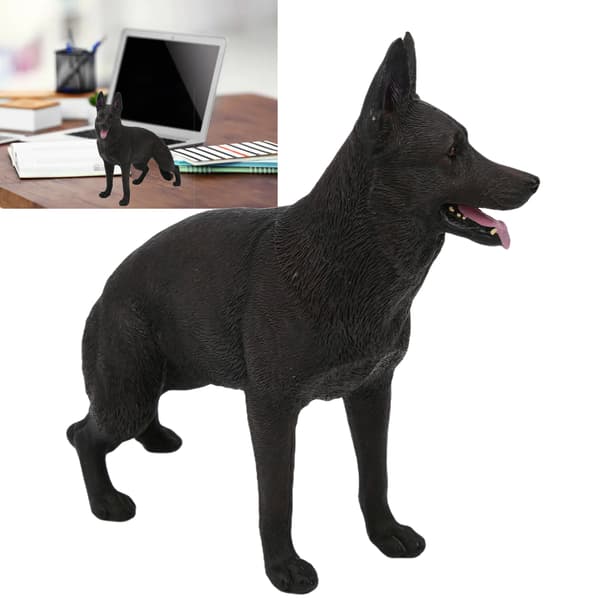 Schæferhund Model Ornament Høj Simulation Hund Model Legetøj Dekoration884