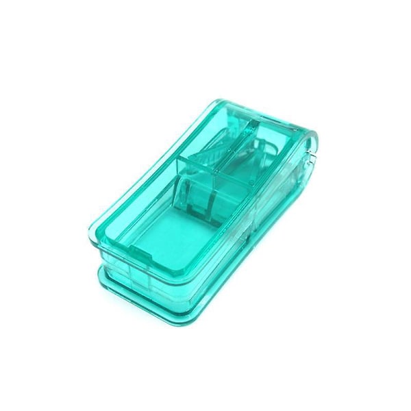 Pillskärare och -delare med dispenser - Rostfritt stål, Resestorlek
