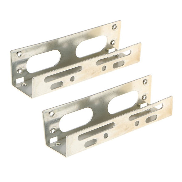 6 x Interface 3,5\" HDD/SSD Monteringsramme Kit til 5,25 Harddisk Drev i Bay--