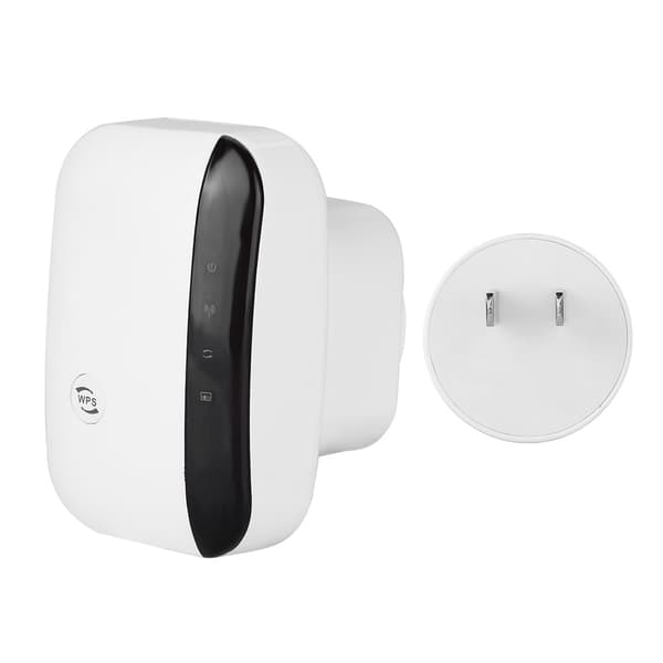 AP/Relay Modes WiFi-signalforstærker 2.4GHz-2.4835GHz med WPS One-button-kryptering US-stik