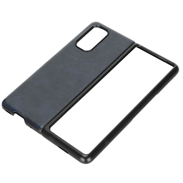 Business Style Pattern Läder Smartphone Fodral för Xiaomi MIX FOLD Fodral för TelefonskyddBlå