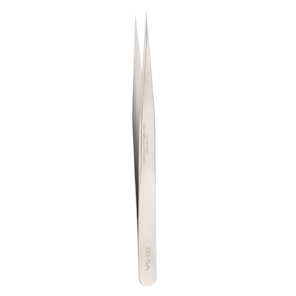 Ruostumattomasta teräksestä valmistetut antimagneettiset haponkestävät pinsetit, korkeakovuus watch korjaustyökalu (nro 3)