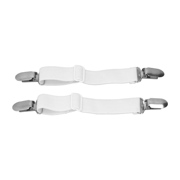 2st Lakanremmar Bekväma Pålitlig Bekväm Praktisk Flexibel Elastisk Enkelt utbytbara Sängkläder Vit