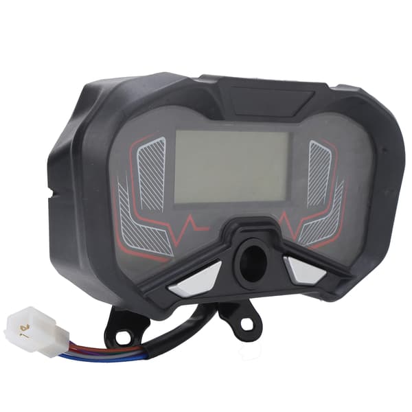 48-60V Motorcykel Elektrisk Trehjuling Instrumentbräda Bränslemätare Hastighetsmätare LCD-display