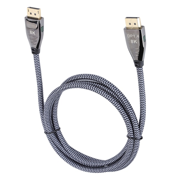 A0301 DP1.4 Versjon 8K ved 60Hz Kabel Høydefinisjonsadapterkabel med lys for PC-datamaskin DP‑8K‑1.5 meter