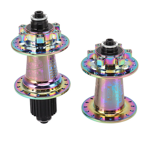 Cykelnav 6 klo 6 lejer 32H 72 klik 8 til 13 hastighed aluminiumlegering mountainbike navleje farverig