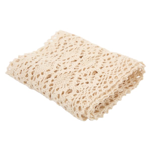 Blonderibbon Bomullstråd 5 Yards Elastiske Dekorative Tilbehør for Klesdekorasjon DIY Gardin