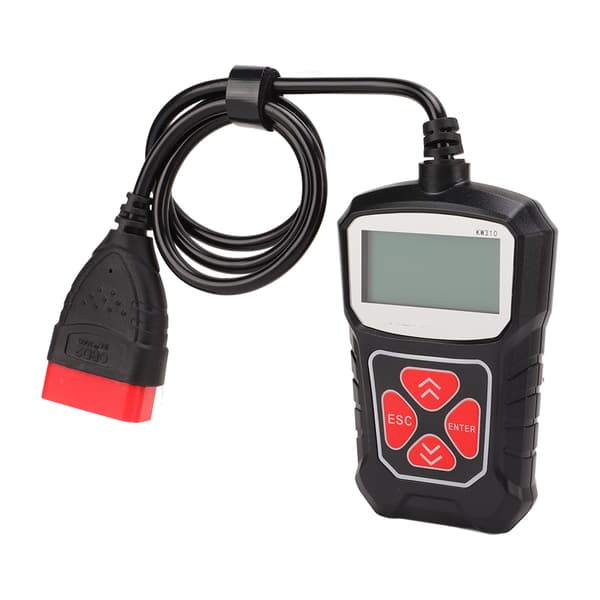OBD2 Scanner Motor Fejlkodelæser Multifunktionelt Diagnostisk Scanværktøj til Biler SUV'er Lettere Lastbiler Sort