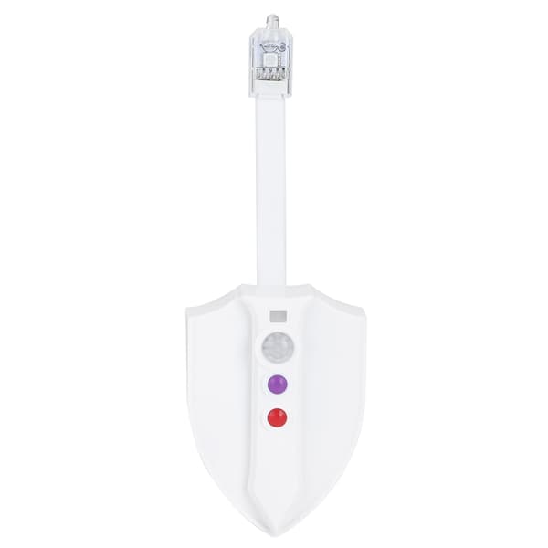 Vanntett toalettlys bevegelsessensor LED nattlampe med UV-lys for baderom