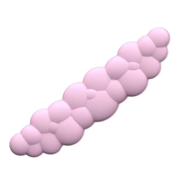 Sky Mousepad med Håndledsstøtte - Sød, Træthedsreducerende, Blød, Deformationsfri, Hukommelsesskum Håndledsstøtte til Tastatur, Pink