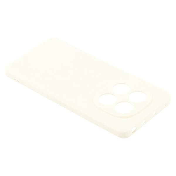 Bulk Køb Kompatibel med Xiaomi Redmi Note 14 Pro 5G Etui Lige Kanter Blød TPU Mat Telefonbagside White