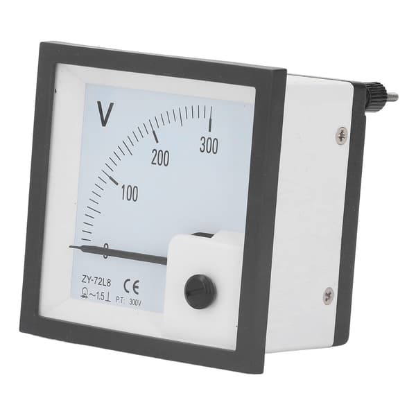 Analog Voltmeter 0‑300V Pekare Volt Mätare Panel Nål Spänningsmätare för Utrustning