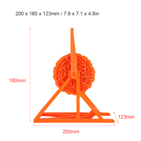 3D-printerdele Forbrugstrådholder PLA ABS Forbrugsmateriale til Prusa i3