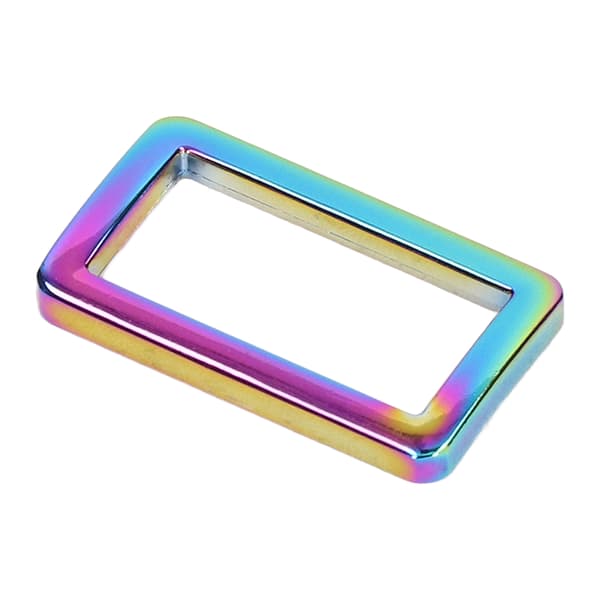 10 st ring spänne robust hållbart justerbart hårdvara metallspänne för att göra bälten kläder ryggsäckar 25 mm
