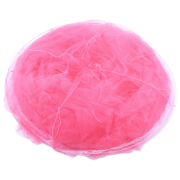 Sommarmyggnät Hem Sovrum Polyesterfiber Andningsbart Nät Hängande Sänghimmel för Baby Vuxen Rosa