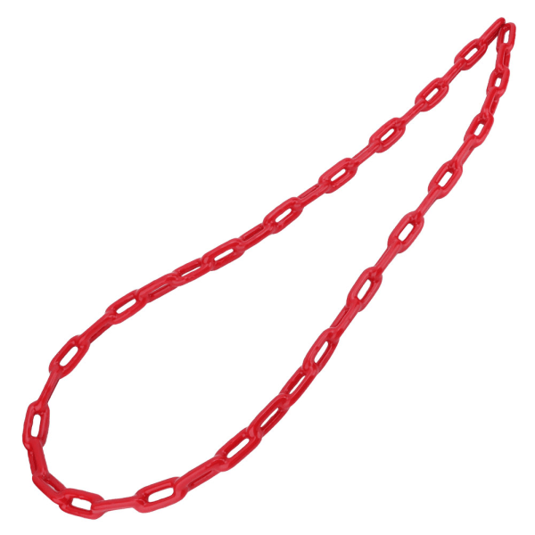 1,5m Børn Udendørs Indendørs Plastic Coated Jern Legeplads Swing Link Chain Legetøjstilbehør (rød)