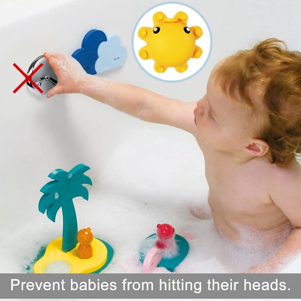 Badekar Overløbsafløbsdæksel - Badekar Overløbsafløbsdæksel, Blødgøringsbad Overløbsafløbsdæksel (Silikone, Gul)