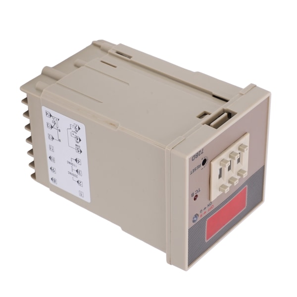BERM Temperaturregulator Digital Display Regulator 0-400℃ Skydd Detekteringsenhet 220V