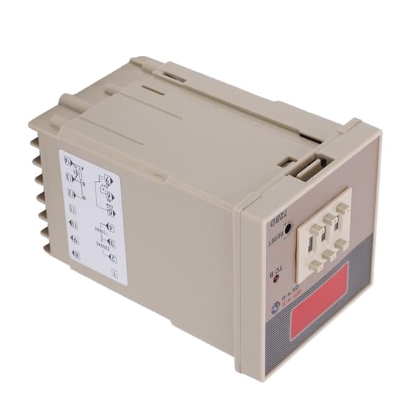 BERM Temperaturregulator Digital Display Regulator 0‑400℃ Skydd Detektionsenhet 220V