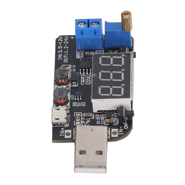 Boost Buck-omformer modul DC 5V til DC 3.3V 9V 12V 18V 24V USB strømforsyningskort