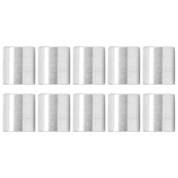 10 stk runde avstandsstykker i aluminiumlegering med hunngevind, søyleforbindelsesavstandsstykke M4x0,7 mm, lengde 8 mm