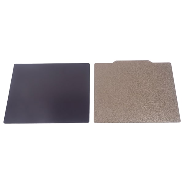 PEI stålplate Sterk adhesjon Varmebestandig Dobbeltsidig magnetisk fjærstålplate for CR10 CR10S 310 X 310mm