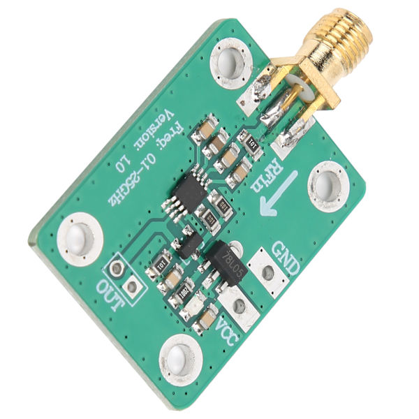 Logaritmisk Detektormodul RF Signal Log Output Effektmåler 0.1-2.5GHz Controller
