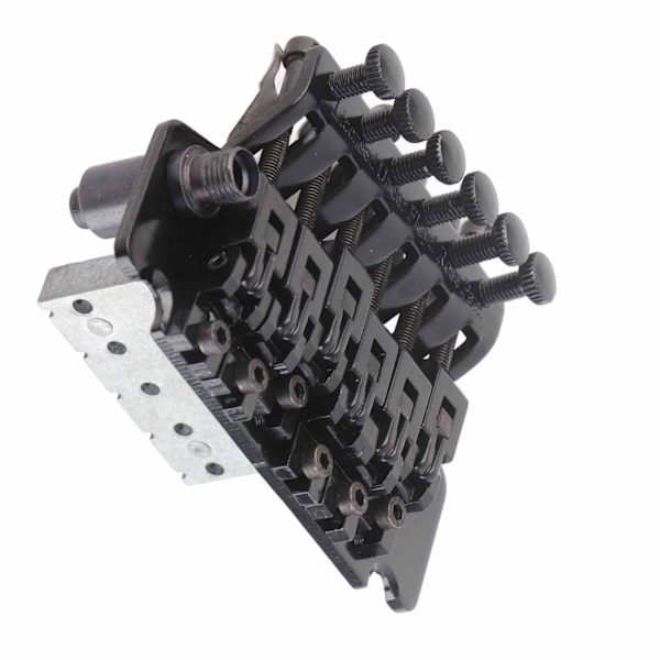 Tremolo Bridge System Double Rocking Spring Stabilizer Device for Electric GuitarBlack