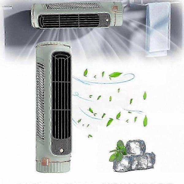 Stille og Bærbar 3-Hastigheds Køleventilator - Optimal til Hjemme- og Kontorbrug