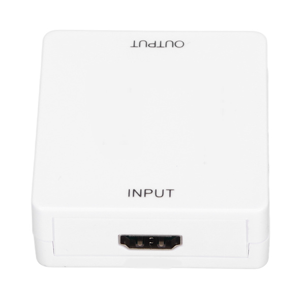 HD Multimedia Interface til VGA-konverter Mini 1080P lydvideo-udgangsadapter til PS3 LED-skærm