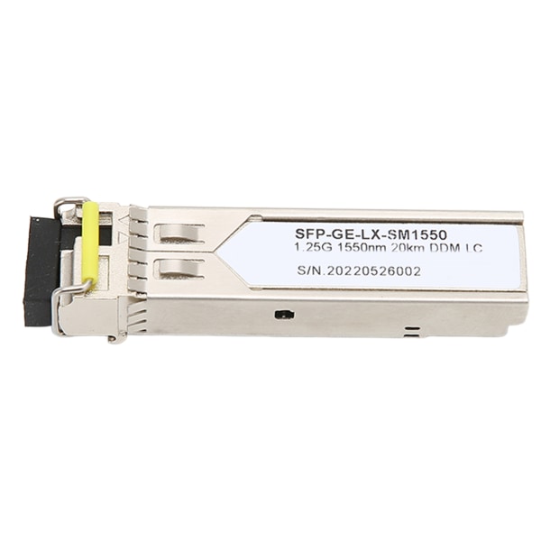 1,25G SFP Transceiver 1,25G 1550nm Single Fiber Single Mode 20KM Plug and Play Support DDM SFP Optisk modul