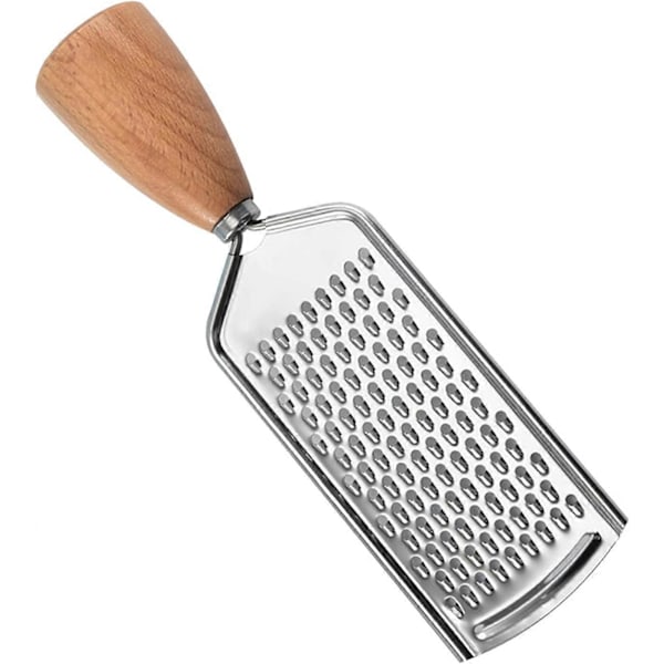 Ostehøvl Rustfrit Stål Holdbar Citron Zester Rivejern med Håndtag Køkkenredskaber til Chokolade Ost Grøntsager Frugt