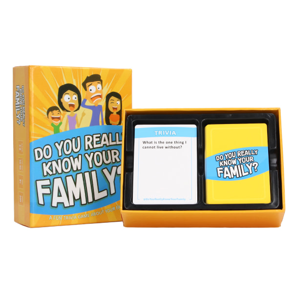 Familiespill Stress Relife Familiefest Fritidsspillverktøy Morsomt brettspillkort til hjemmet