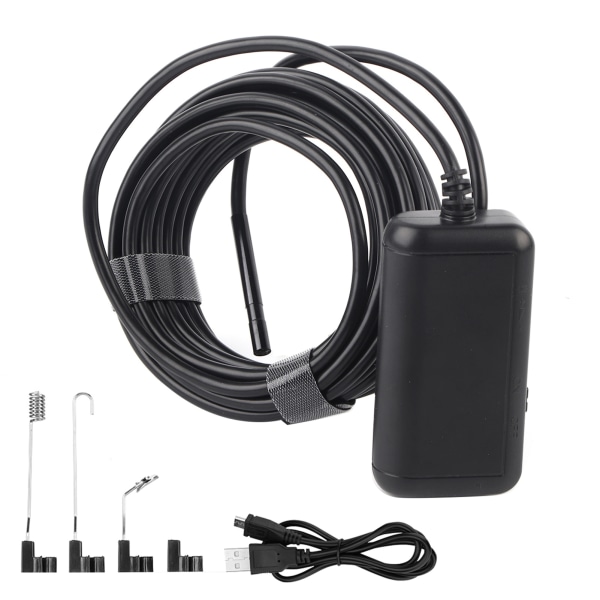 0.2in 5MP IP67 6 LEDs WiFi Endoskop Borescope Inspection Camera för iOS / Android Smartphones5m/16.4ft kabel