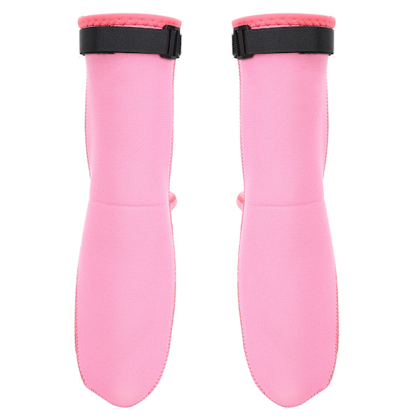 3MM Neopren Dykker Sokker Støvler Strand Snorkling Surfing Vandsko til Mænd KvinderKvinde Pink S(36-38størrelse)